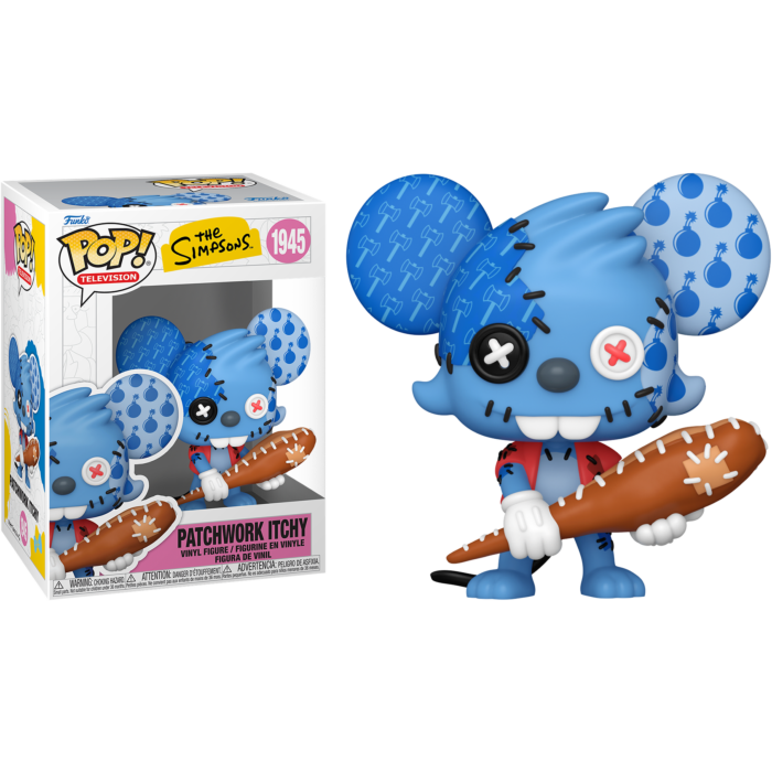 Funko Pop! The Simpsons - Itchy, Scratchy, Bart & Homer - Bundle (Set of 4)