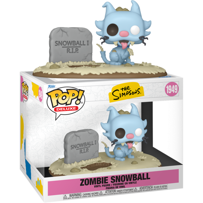 Funko Pop! Deluxe - The Simpsons - Zombie Snowball #1949