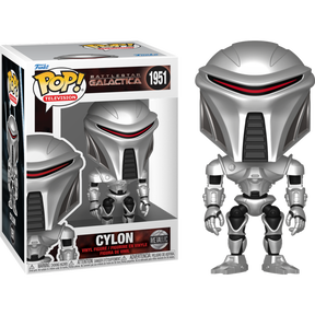 Funko Pop! Battlestar Galactica (2004) - Cyclon, Gaius Baltar, Kara Thrace & Six - Bundle (Set of 4)