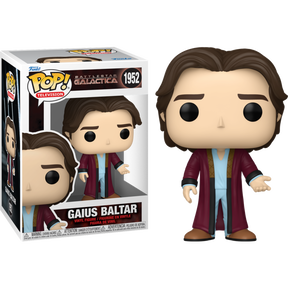 Funko Pop! Battlestar Galactica (2004) - Cyclon, Gaius Baltar, Kara Thrace & Six - Bundle (Set of 4)