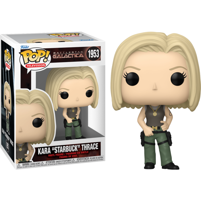 Funko Pop! Battlestar Galactica (2004) - Cyclon, Gaius Baltar, Kara Thrace & Six - Bundle (Set of 4)