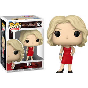 Funko Pop! Battlestar Galactica (2004) - Cyclon, Gaius Baltar, Kara Thrace & Six - Bundle (Set of 4)