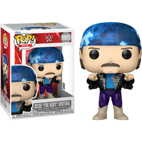 Funko Pop! WWE - Rhea Ripley, Jey Uso, Jesse 'The Body' Ventura & Uncle Howdy - Bundle (Set of 4)