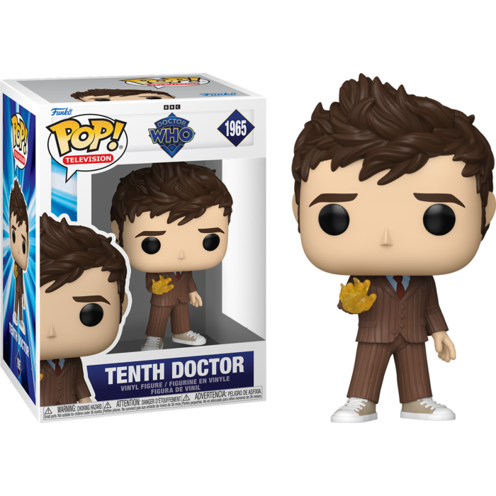 Funko Pop! Doctor Who - River Song, Tenth Doctor, Eleventh Doctor & Fifteenth Doctor - Bundle (Set of 4)