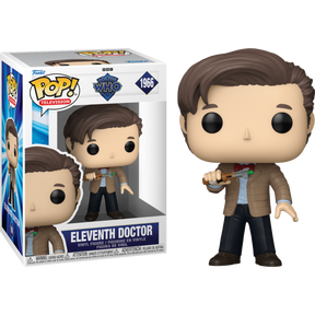 Funko Pop! Doctor Who - River Song, Tenth Doctor, Eleventh Doctor & Fifteenth Doctor - Bundle (Set of 4)
