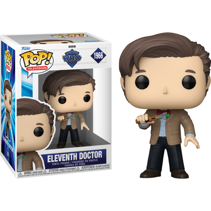 Funko Pop! Doctor Who - River Song, Tenth Doctor, Eleventh Doctor & Fifteenth Doctor - Bundle (Set of 4)