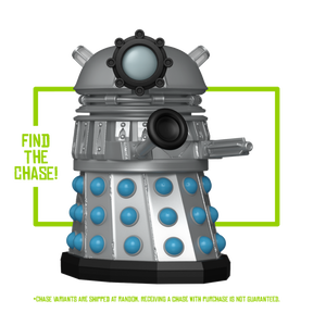 Funko Pop! Doctor Who - Bronze Dalek #1968 - Chase Chance (+ Box of 3 Mystery Exclusive)