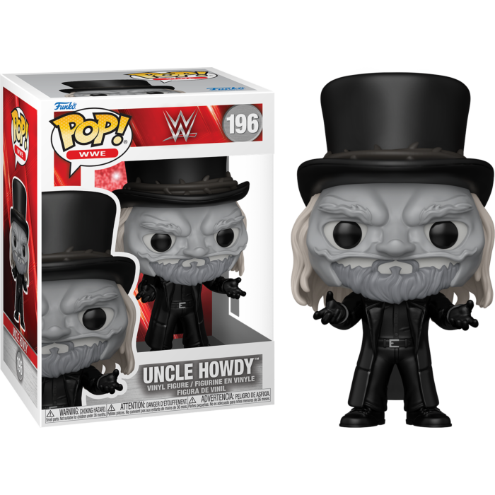 Funko Pop! WWE - Rhea Ripley, Jey Uso, Jesse 'The Body' Ventura & Uncle Howdy - Bundle (Set of 4)