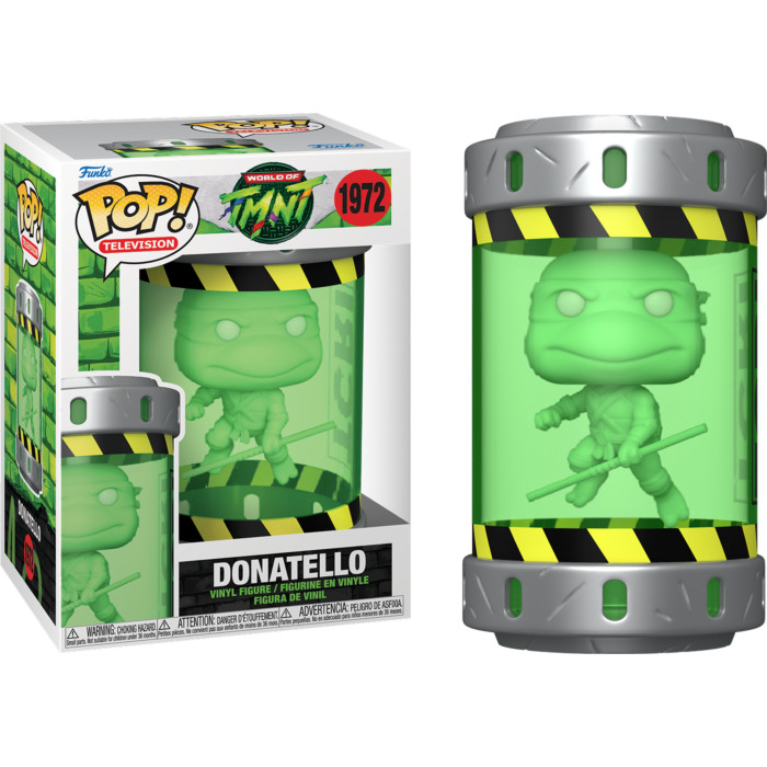 Funko Pop! Teenage Mutant Ninja Turtles - Donatello (Ooze Canister) #1972 - Real Pop Mania
