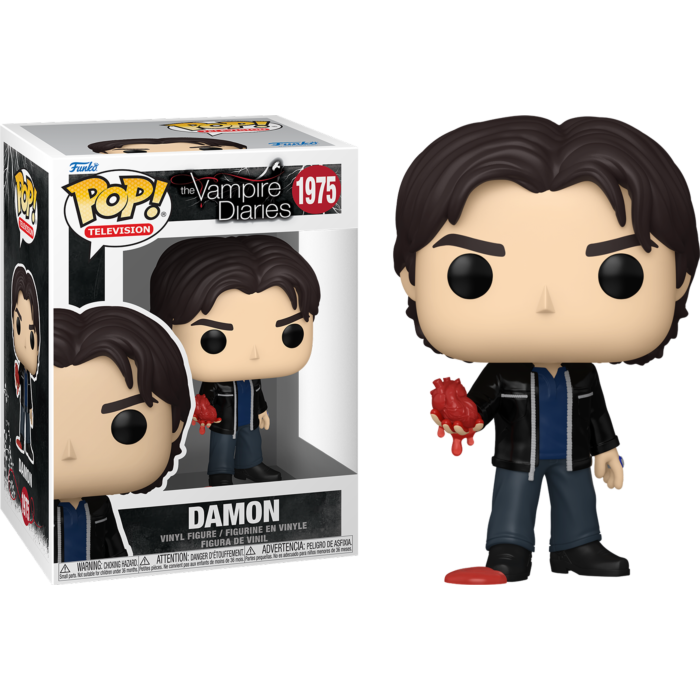 Funko Pop! The Vampire Diaries - Damon #1975 - Chase Chance