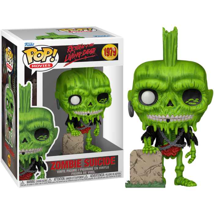 Funko Pop! The Return of the Living Dead (1985) - Zombie Suicide #1979 - Real Pop Mania