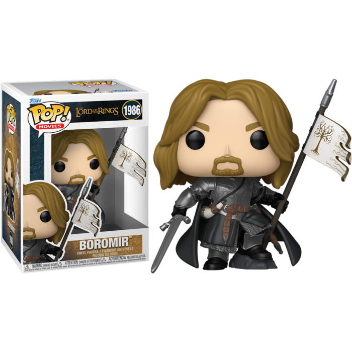 Funko Pop! The Lord of the Rings - Boromir with Gondor Flag #1986