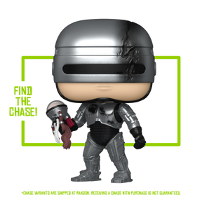 Funko Pop! RoboCop 2 - Robocop Metallic #1989 - Chase Chance