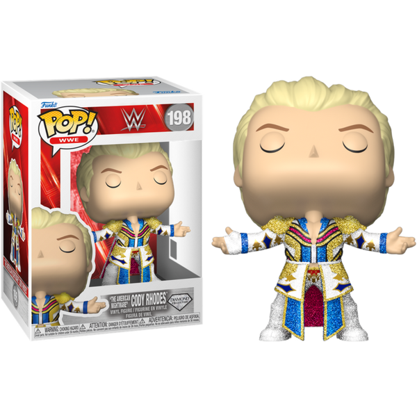 Funko Pop! WWE - The American Nightmare Cody Rhodes Diamond Glitter #1