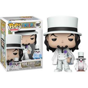 Funko Pop! One Piece - Rob Lucci with Hattori #1997 - Chase Chance