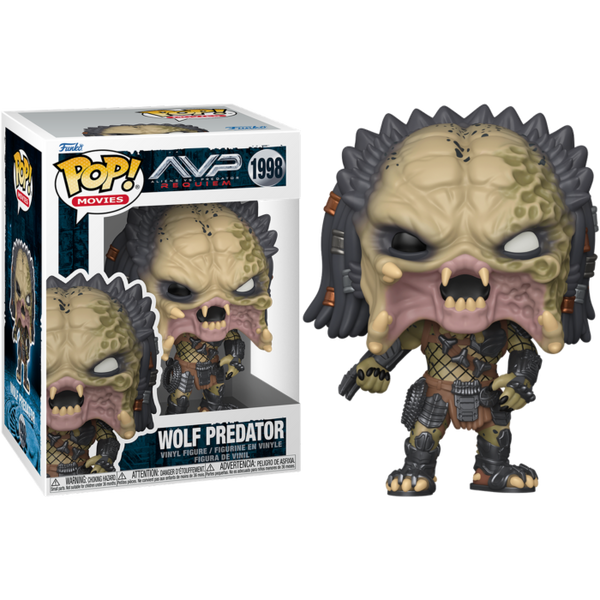Funko Pop! Alien vs. Predator: Requiem - Wolf Predator #1998 - Chase C