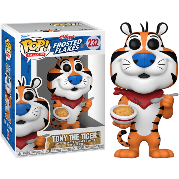 Funko Pop! Ad Icons: Kellogg's Frosted Flakes - Tony the Tiger '84 #232