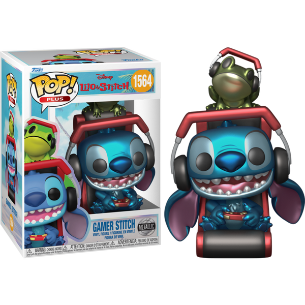 Funko Pop! Lilo & Stitch - Gamer Stitch Metallic #1564
