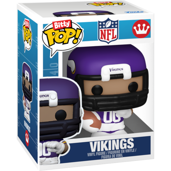Funko Bitty Pop! NFL: Football - (Series 1) Bitty Pop! & Helmet (Display of 12)