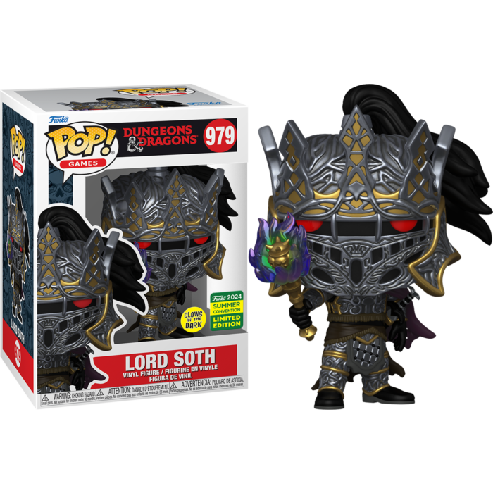 Funko Pop! Dungeons & Dragons - Lord Soth Glow-in-the-Dark #979 (2024 Summer Convention Exclusive)