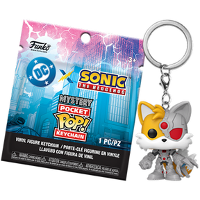 Funko Pocket Pop! Keychain - Justice League x Sonic the Hedgehog - Mystery (Single Unit) - Real Pop Mania