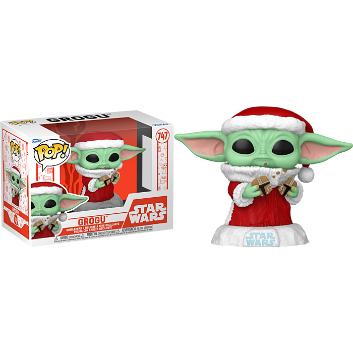 Funko Pop! Star Wars: The Mandalorian - Grogu with Cookies (Holiday) #747