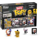 Funko Bitty Pop! Five Nights at Freddy's - Withered Golden Freddy, Marionette, Lolbit and Sun & Moon 4-Pack - Real Pop Mania