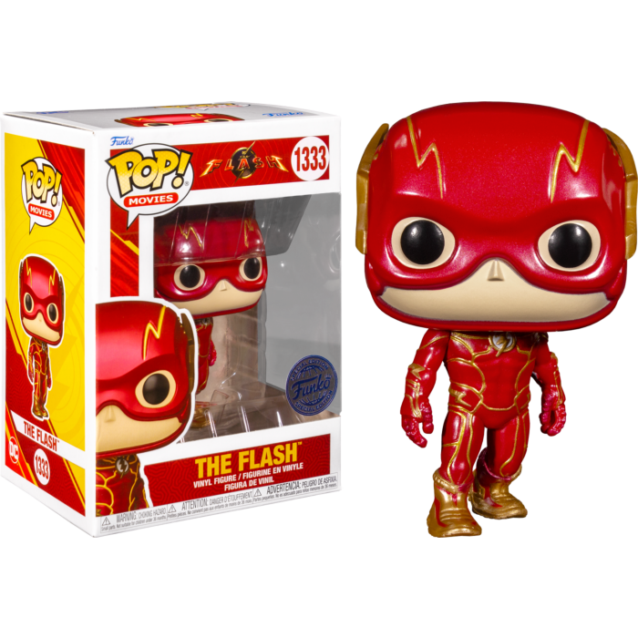 Funko Pop! The Flash (2023) - The Flash Metallic #1333