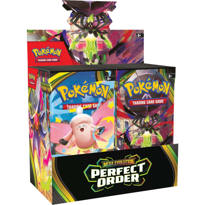 Pokemon - Mega Evolution 3 Perfect Order Booster Box (Display of 36) - Real Pop Mania