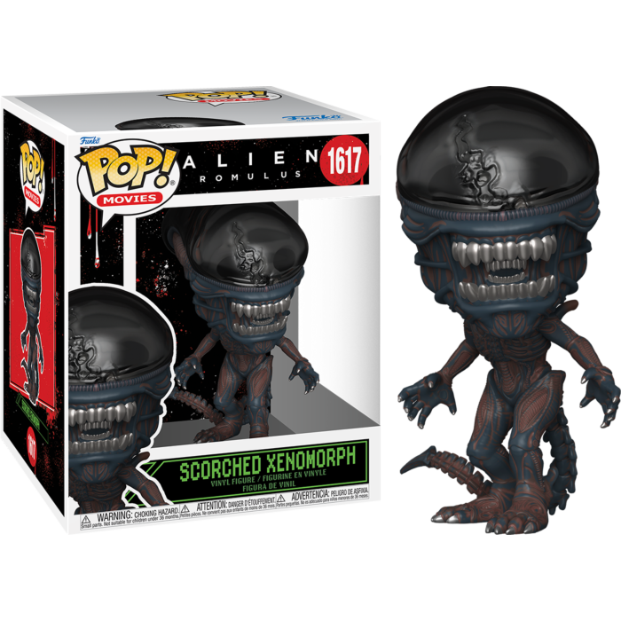 Funko Pop! Alien - Romulus - Scorched Xenomorph Super Sized 6" #1617