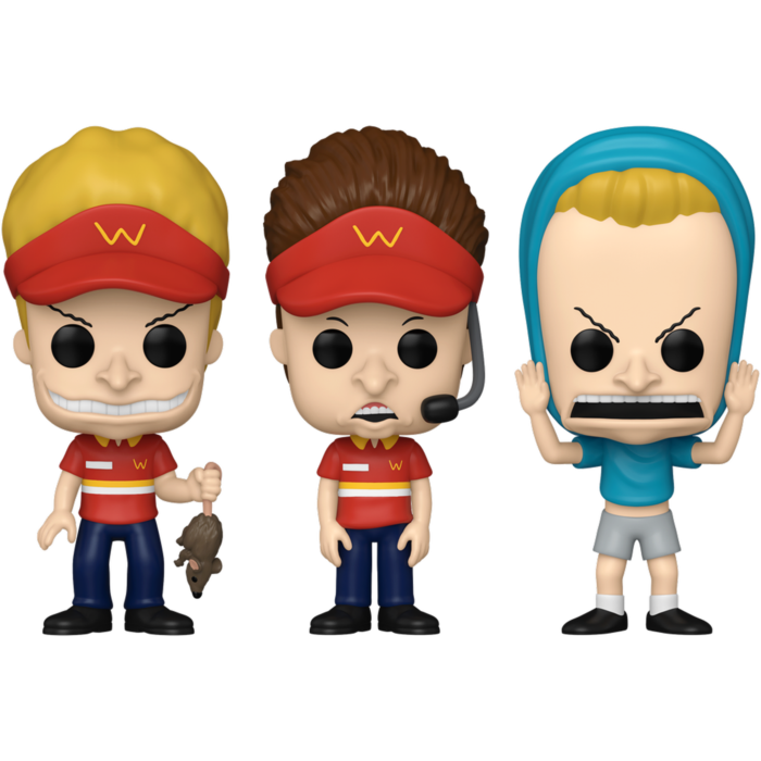 Funko Pop! Beavis and Butt-Head - The Great Popholio - Bundle (Set of 3)