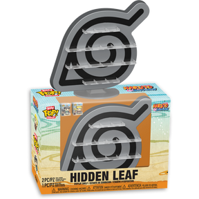 Funko Bitty Pop! Display Shelf - Naruto: Shippuden - Hidden Leaf - Real Pop Mania