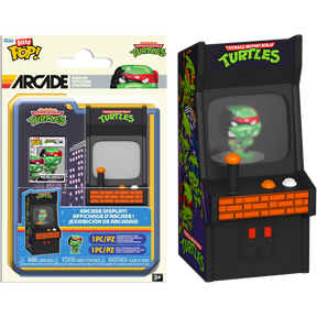 Funko Bitty Pop! Teenage Mutant Ninja Turtles - Michelangelo - Arcade Display - Real Pop Mania