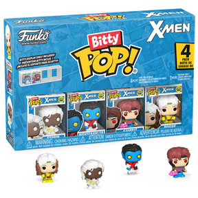 Funko Bitty Pop! X-Men - Rogue, Nightcrawler, Gambit & Storm - 4-Pack
