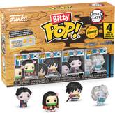 Funko Bitty Pop! Demon Slayer - Nezuko Kamado, Giyu Tomioka, Tamayo - 4-Pack - Real Pop Mania