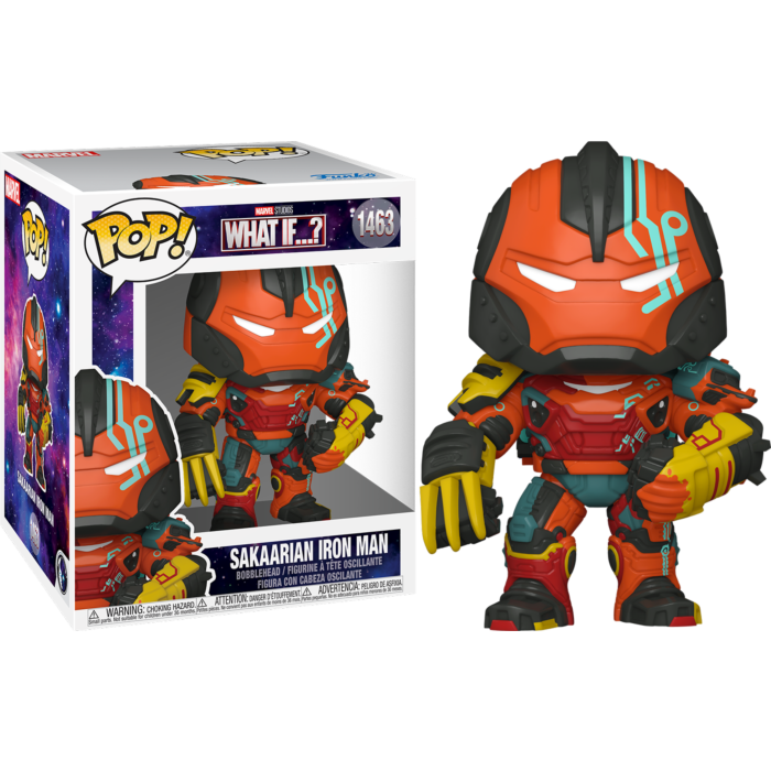 Funko Pop! What If… - Sakaarian Iron Man Super Sized 6" #1463