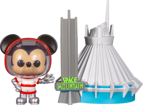 Funko Pop! Town - Walt Disney World - Mickey Mouse with Space Mountain 50th Anniversary #28