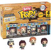 Funko Bitty Pop! Demon Slayer - Tanjiro Kamado, Sabito, Makomo - 4-Pack - Real Pop Mania
