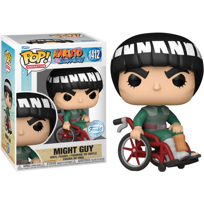 Funko Pop! Naruto: Shippuden - Might Guy in Wheelchair #1412