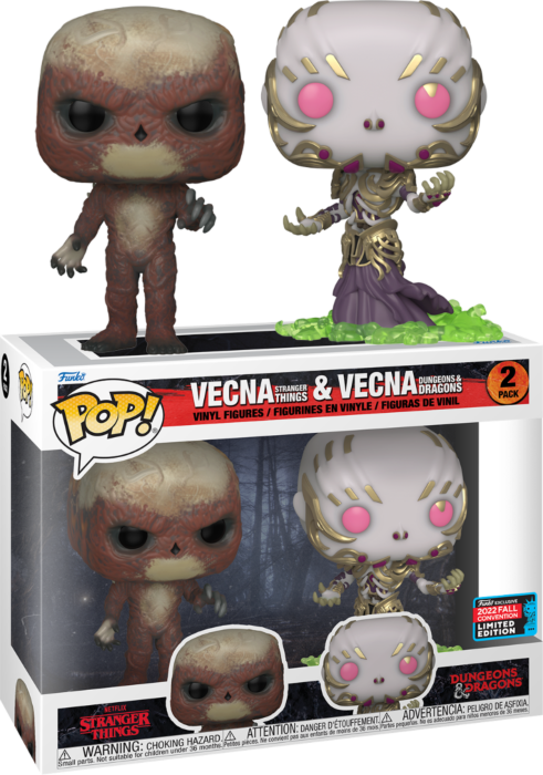Funko Pop! Stranger Things / Dungeons & Dragons - Vecna - 2-Pack (2022 Fall Convention Exclusive)