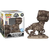 Funko Pop! Jurassic Park - Velociraptor (Fossil) Super Sized 6" #1733