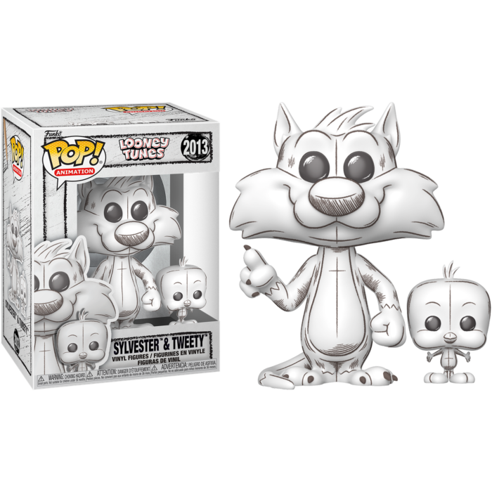 Funko Pop! Looney Tunes: Sketched - Sylvester & Tweety #2013