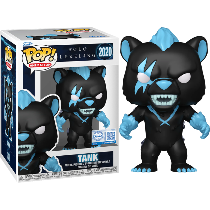 Funko Pop! Solo Leveling - Tank #2020 - Chase Chance (+ Box of 3 Mystery Exclusive)