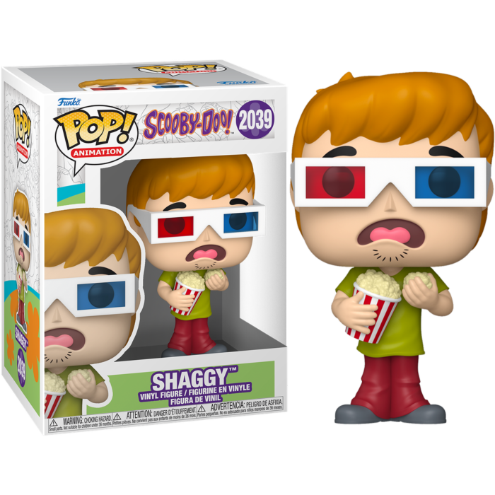 Funko Pop! Scooby-Doo - Shaggy with 3D Glasses #2039