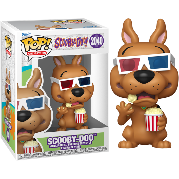 Funko Pop! Scooby-Doo - Scooby-Doo with 3D Glasses #2040