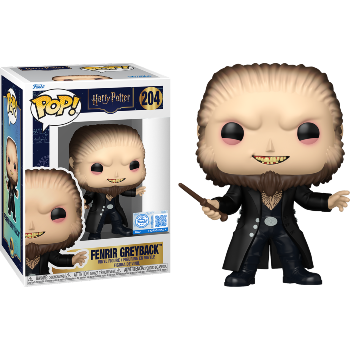 Funko Pop! Harry Potter - Fenrir Greyback #204 (+ Box of 3 Mystery Exclusive)