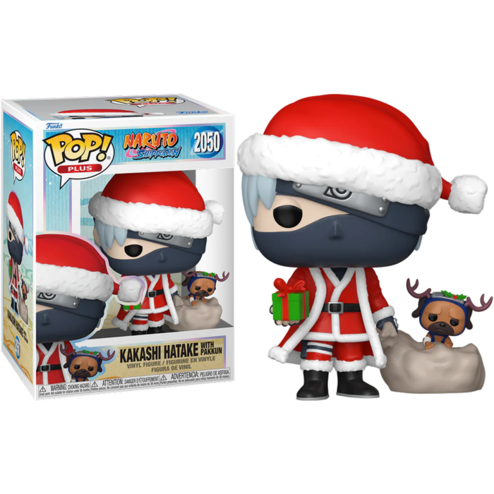 Funko Pop! Naruto: Shippuden - Kakashi Hatake with Pakkun Holiday #2050