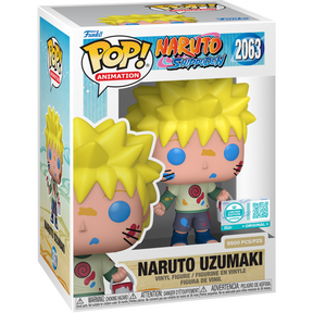 Funko Pop! Naruto: Shippuden - Naruto Uzumaki with Paint Can & Brush in Acrylic Pop! Protector #2063 (Supreme Limited Edition)