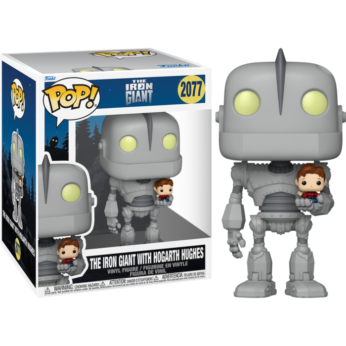Funko Pop! The Iron Giant - The Iron Giant with Hogarth Hughes 6" Super Sized #2077