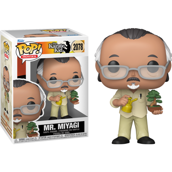 Funko Pop! The Karate Kid - Mr Miyagi with Bonsai #2078